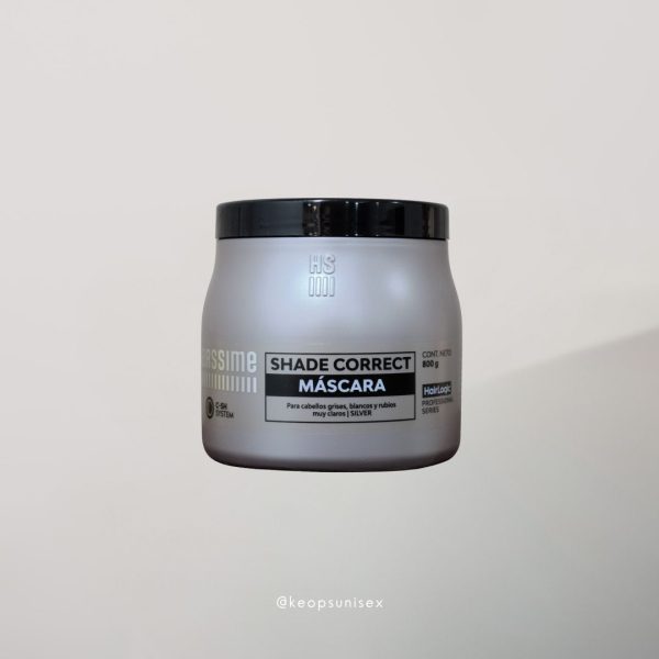 Máscara Shade Correct Silver 800grs